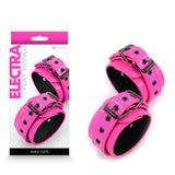 Electra Ankle Cuffs - Pink - Pink Restraints - Image 1