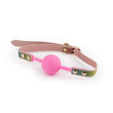 Spectra Bondage Ballgag - Rainbow - Rainbow Mouth Restraint - Image 2