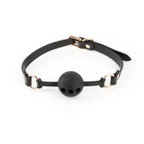Fetish & Fashion - Fran - Black Breathable Mouth Restraint - Image 2