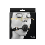 Fetish & Fashion - Fran - Black Breathable Mouth Restraint - Image 1