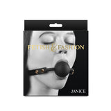 Fetish & Fashion - Janice - Black - Black Mouth Restraint - Image 1