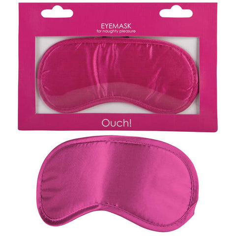 Ouch! Soft Eyemask - Pink Eye Mask - Image 1