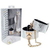 OUCH! Florence Collection - Leg Cuffs - White Restraints - Image 1