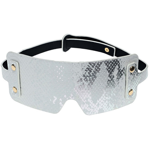 OUCH! Florence Collection - Blindfold - White Eye Restraint - Image 1