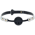 OUCH! Florence Collection - Silicone Ball Gag - White Breathable Mouth Restraint