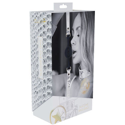 OUCH! Florence Collection - Silicone Ball Gag - White Breathable Mouth