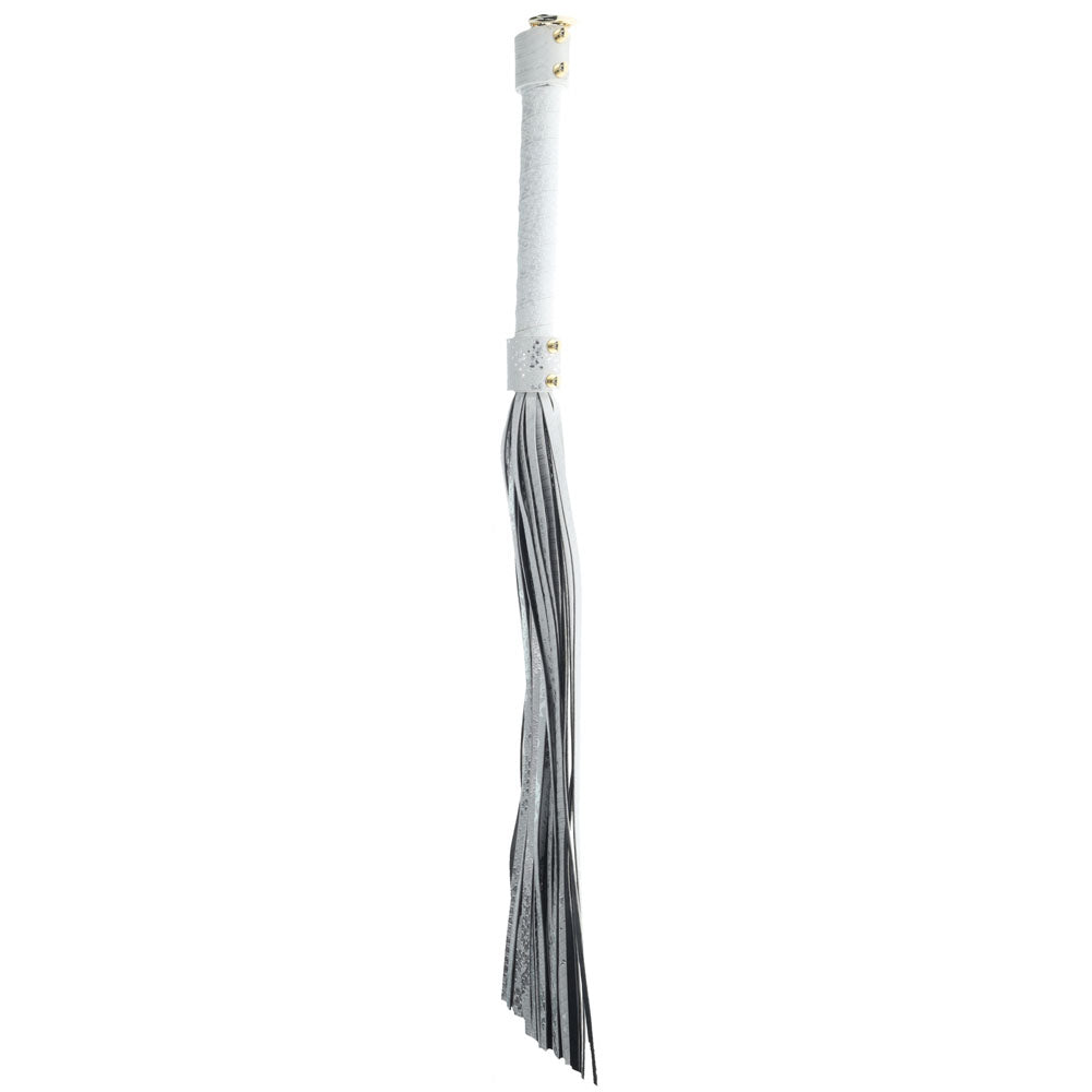 OUCH! Florence Collection - Flogger - White Flogger Whip - Image 1
