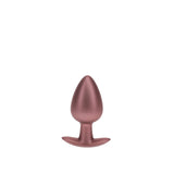 OUCH! Anal Plug - Large - Rose Gold - Rose Gold 8.9 cm Large Butt Plug - Image 2