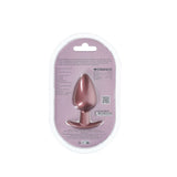 OUCH! Anal Plug - Large - Rose Gold - Rose Gold 8.9 cm Large Butt Plug - Image 4