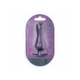OUCH! Curvy Anal Plug - Metallic Purple - Metallic Purple 11.7 cm Butt Plug - Image 3