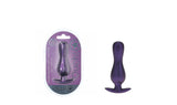 OUCH! Curvy Anal Plug - Metallic Purple - Metallic Purple 11.7 cm Butt Plug - Image 1