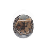 OUCH! Heavy-Duty Fluffy Cuffs - Leopard - Leopard Fluffy Restraints - Image 2