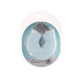 OUCH! Heavy-Duty Fluffy Cuffs - Powder Blue - Powder Blue Fluffy Restraints - Image 2