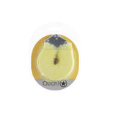 OUCH! Heavy-Duty Fluffy Cuffs - Yellow - Yellow Fluffy Restraints - Image 2