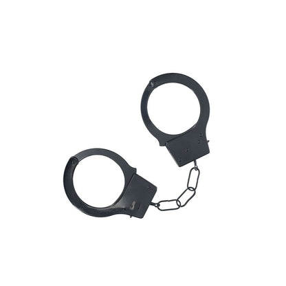 OUCH! Classic Metal Cuffs Restraints - Black