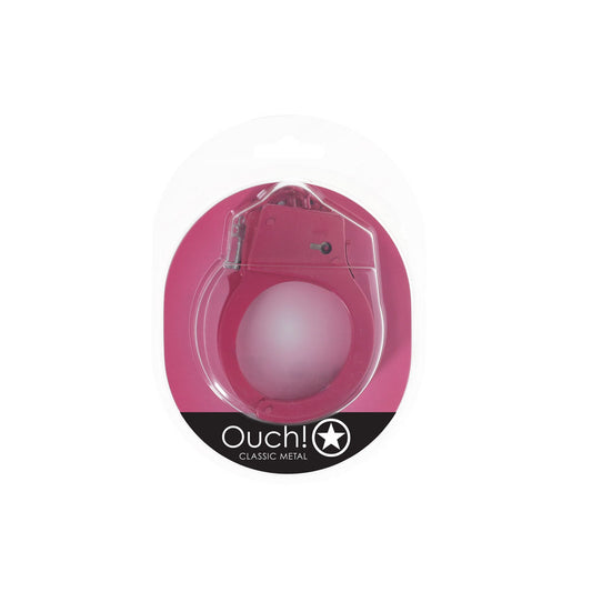 OUCH! Classic Metal Cuffs Restraints