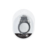 OUCH! Classic Metal Cuffs - Silver - Metal Restraints - Image 2