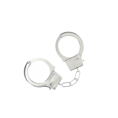 OUCH! Classic Metal Cuffs Restraints - Silver