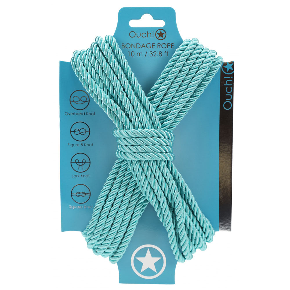 OUCH! Bondage Rope - 10 M Nylon Bondage Rope - 10 metre Length