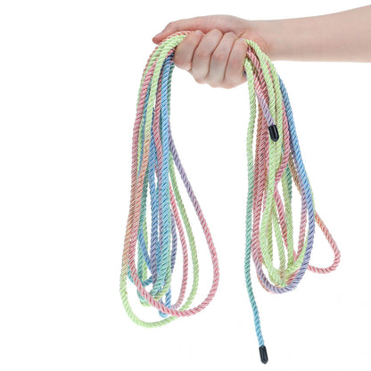 OUCH! Bondage Rope - 10 M - Multicolour 1 - Multicoloured Nylon