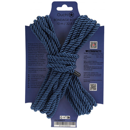 OUCH! Bondage Rope - 10 M Nylon Bondage Rope - 10 metre Length