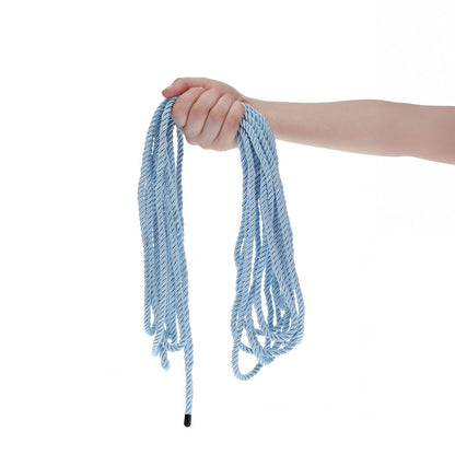 OUCH! Bondage Rope - 10 M - Powder Blue Nylon Bondage Rope - 10 metre