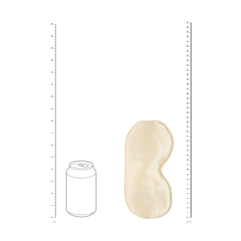 OUCH! Satin Mask - Gold Eye Mask