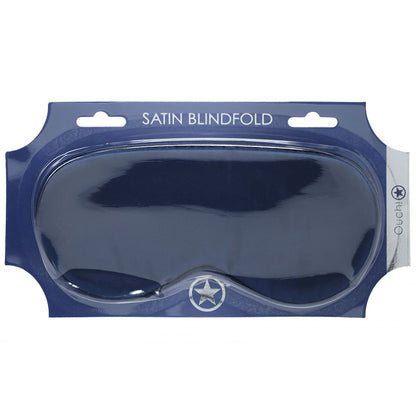 OUCH! Satin Mask - Navy Blue Eye Mask
