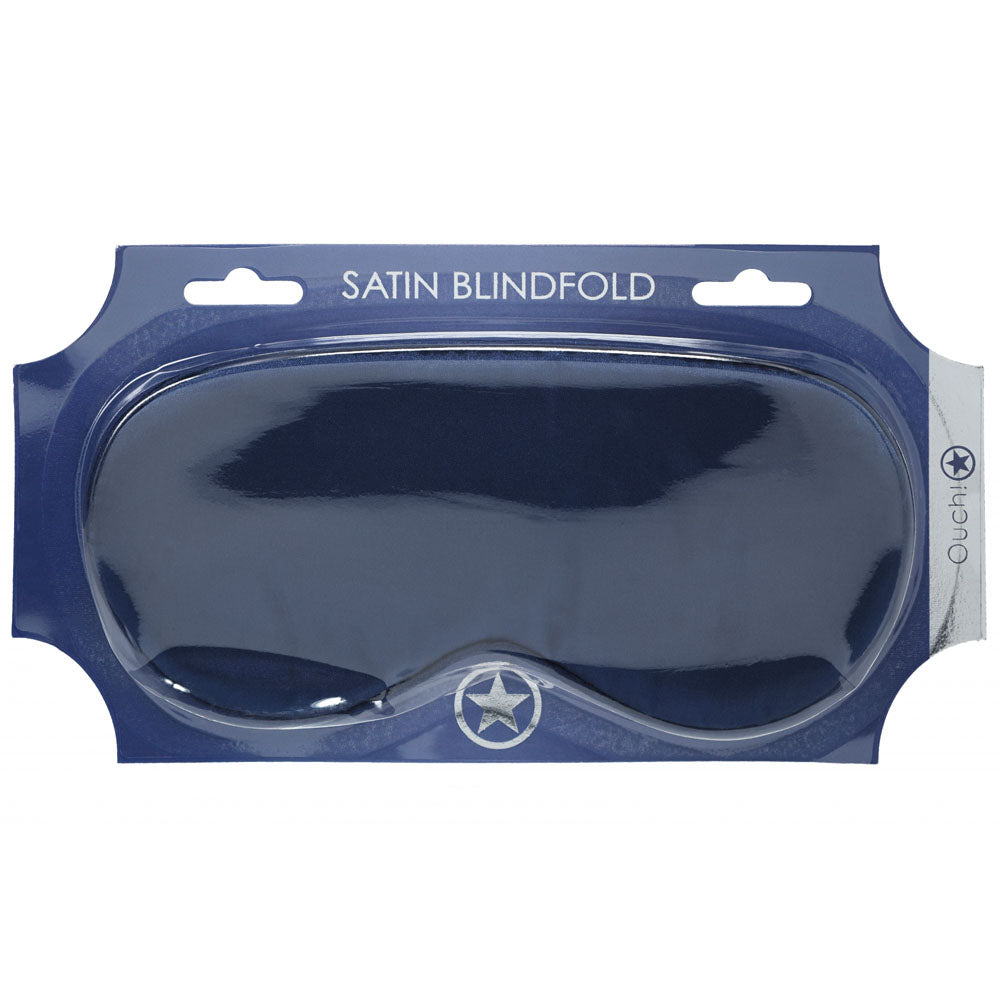 OUCH! Satin Mask Eye Mask - Navy