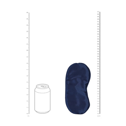 OUCH! Satin Mask - Navy Blue Eye Mask