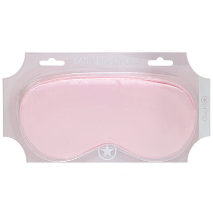 OUCH! Satin Mask - Powder Eye Mask - Pink