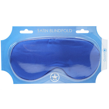 OUCH! Satin Mask - Royal Blue Eye Mask