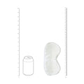 OUCH! Satin Mask - Silver - Silver Eye Mask