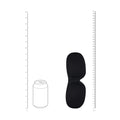OUCH! 3D Mask - Black - Black Eye Mask