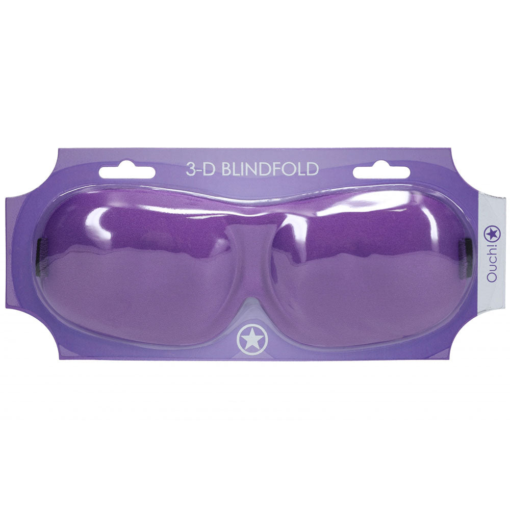 OUCH! 3D Mask Eye Mask - Purple