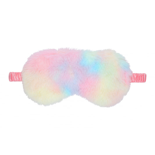 OUCH! Fluffy Mask - Multicolour 1 - Coloured Fluffy Eye Mask