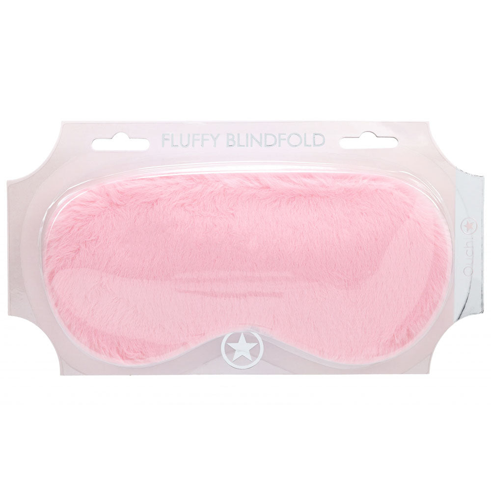 OUCH! Fluffy Mask - Powder Fluffy Eye Mask - Pink