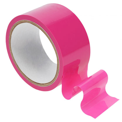 OUCH! PVC Non-Stick Tape Bondage Tape - 20 metre Length - Pink