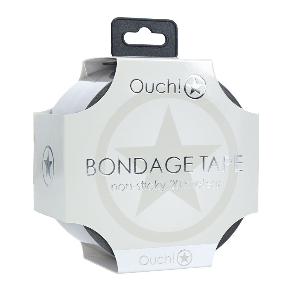 OUCH! PVC Non-Stick Tape - Silver Bondage Tape - 20 metre Length