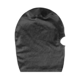 Ouch! Velvet & Velcro Mask with Mouth Opening - Black Hood - Image 4