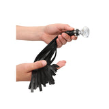 OUCH! Diamond Studded Whip - Black Whip - Image 2