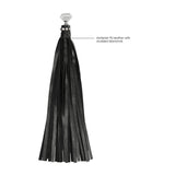 OUCH! Diamond Studded Whip - Black Whip - Image 7