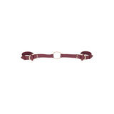 OUCH! Halo - Handcuff With Connector - Burgundy Restraint - Image 3