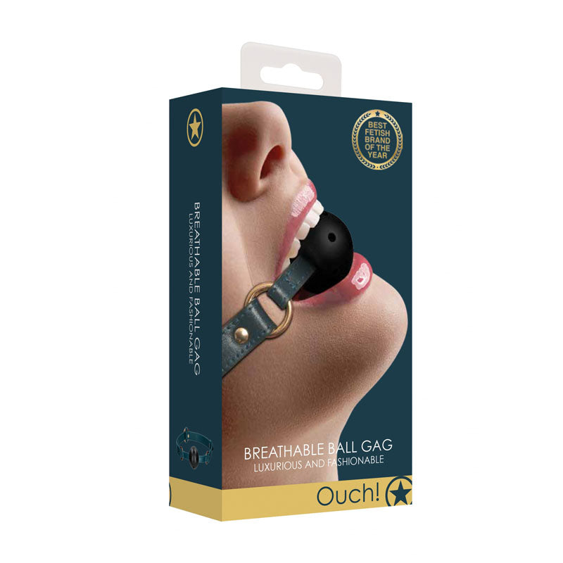 OUCH! Halo - Breathable Ball Gag Mouth Restraint