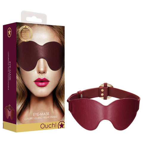 OUCH! Halo - Eyemask - Burgundy Eye Mask - Image 1