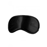OUCH! Black & White Satin Eye-Mask - Black Eye Restraint - Image 3