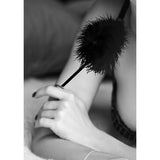 OUCH! Black & White Feather Tickler - Black Feather Crop - Image 2