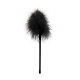 OUCH! Black & White Feather Tickler - Black Feather Crop - Image 4