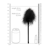 OUCH! Black & White Feather Tickler - Black Feather Crop - Image 5