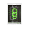 OUCH! Glow In The Dark Cock Ring Set - Glow in Dark Cock Rings - Set of 3 Sizes